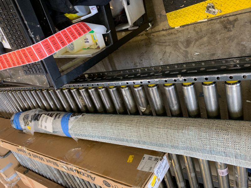 Photo 1 of JONATHAN Y Mingled Solid Indoor Outdoor Area Rug 8X10 Turquoise/Cream, Alda Modern Minimalist for Backyard, Patio, Porch, Easy-Cleaning, High Traffic, Pet-Friendly, Non-Shedding (TSN213E-8)