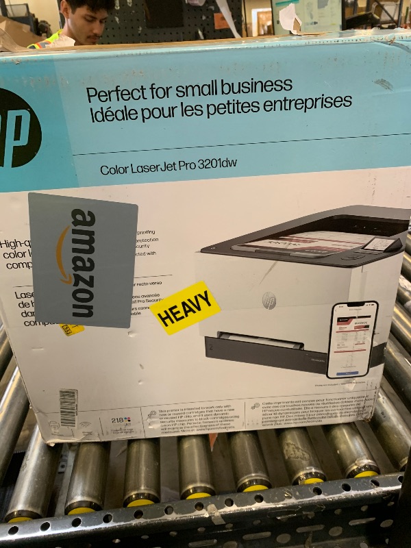 Photo 1 of HP Color Laserjet Pro 3201dw Wireless Color Laser Printer, Office Printer, Duplex, Best for Office (499Q9F)