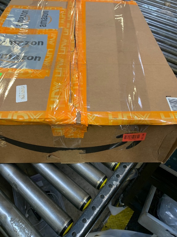 Photo 1 of Puino Washable Modern Area Rug: Large 8x10 Geometric Area Rugs for Living Room & Bedroom with Non-Slip Backing Modern Geometric Carpet for Living Room Blue Grey 8'x10'.