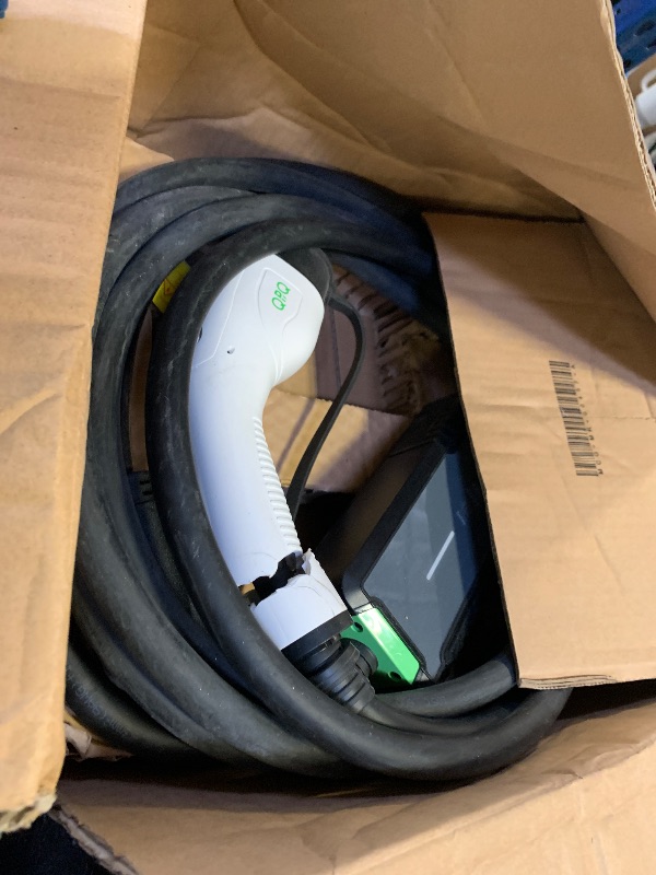 Photo 1 of QPQ Level 2 EV Charger 40A 240V, Portable Electric Vehicle Charging Stations with Adjustable Current/Timing Delay, J1772 EV Car Charger Level 2 Charger with 21 FT Cable, NEMA 14-50 Plug