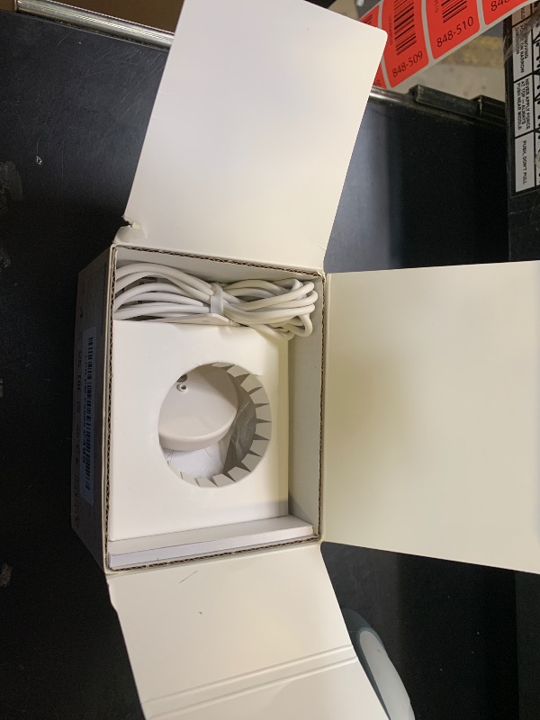 Photo 1 of Aqara Presence Sensor FP2 Bracket Set, mmWave Radar Wired Motion Sensor, Zone Positioning, Multi-Person & Fall Detection, Supports HomeKit, Alexa, and Home Assistant, 2.4 GHz Wi-Fi Required