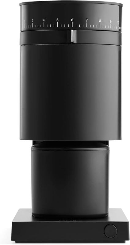 Photo 1 of Fellow Opus Conical Burr Coffee Grinder – Electric Espresso Grinder for Home Use, 41 Adjustable Settings for Drip, French Press, Cold Brew & More, 40mm Stainless Steel Burrs, Matte Black
