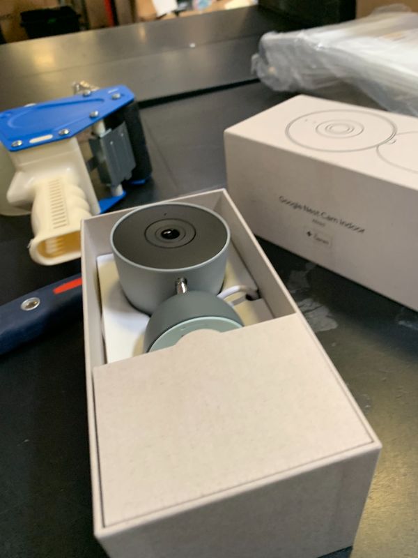 Photo 1 of Google Nest Cam Indoor (Wired, 3rd Gen) - Indoor Security Camera with 2K Video - Works with Google Home - With Gemini - Hazel