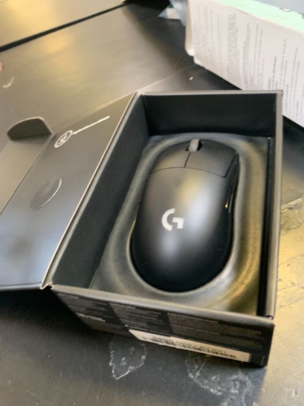 Photo 1 of *********READ CLERK NOTES**********  
Logitech PRO 2 Lightspeed Wireless Gaming Mouse, Black | Hero 2 Sensor, 44k DPI, 8 Programmable Buttons, LIGHTFORCE Switches, RGB Lighting, Lightweight, PC/Mac | with Signature Series Charging Dock