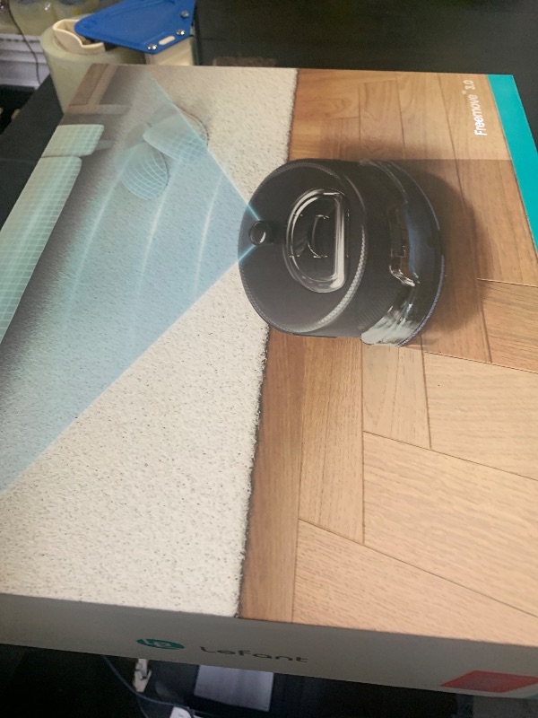 Photo 1 of Lefant LiDAR Robot Vacuum and Mop, Smart Mapping and Obstacle Avoidance, Tangle-Free Pet Hair, 2.4G/5G WiFi App Control, Slim Design for Wider Coverage, Carpet Detection, M330 Pro