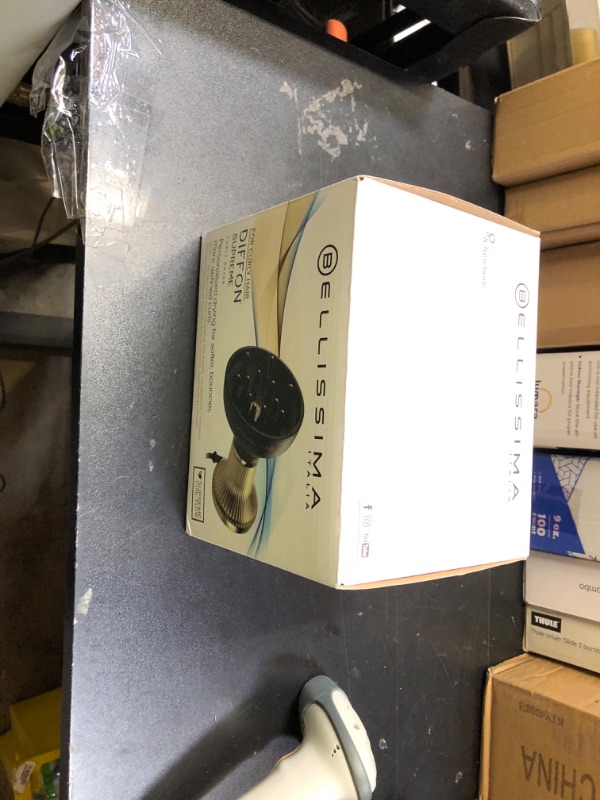Photo 1 of Bellissima Diffon Supreme Diffuser & Curly Hair Dryer - XL Diffuser for Long Waves, Curls, Coils - Cool Button - Anti-Frizz Technology