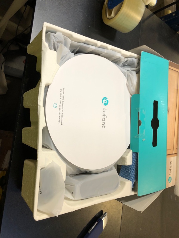 Photo 1 of Lefant M310 Ultra Robot Vacuum and Mop, 6000Pa Suction-Slim Robotic Cleaner with ToF LiDAR Navigation, Accurate Obstacle Avoidance, WiFi/App/Alexa Control, 170min Runtime, for Pet Hair and Home