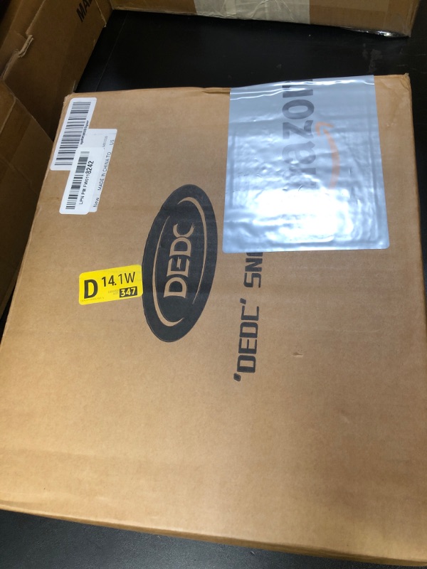 Photo 1 of DEDC Snow Chains for SUV Tire Chains Compatible with Tesla MODEL Y Car 1 Min Quick Fit Chainsaw Reusable Universal Emergency Traction Chain Tire Width 215 225 235 245 255 275 - Set of 2 MS1520