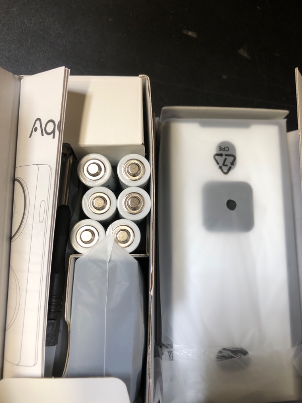 Photo 1 of Aqara Smart Doorbell Camera G410 with Chime, 2K, HomeKit Secure Video, 2-Way Audio, Built-in Matter Hub, Wireless/Wired, Supports Apple Home, Alexa, Google, Home Assistant, 2.4G/5GHz Wi-Fi, Black