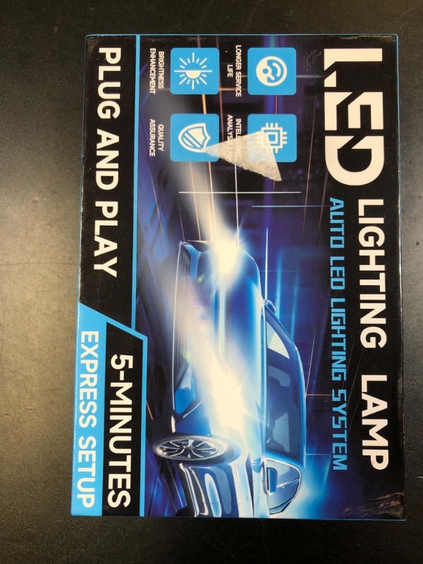 Photo 1 of ZSTOPCL Fit for Ford Explorer 2011-2015 Light Bulbs, High/Low Beam Fog Light Bulbs Combo, 800% Brightness, 6000K Cool White, Plug and Play, Pack of 4