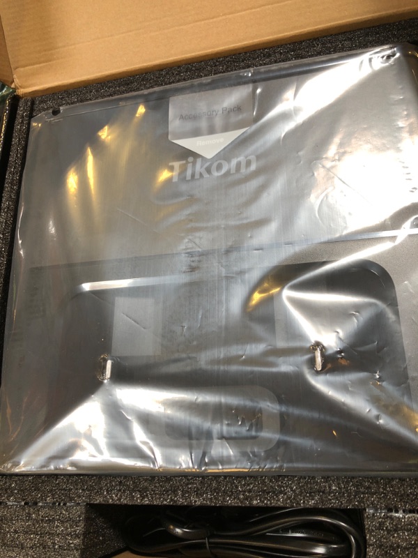 Photo 1 of Tikom Robot Vacuum and Mop, 6000Pa Robotic Vacuum Cleaner with Self-Emptying Base, 90 Days Capacity, LiDAR Navigation, Home Mapping, Ideal for Pet Hair, Hard Floors, Carpet (L8000 Plus)