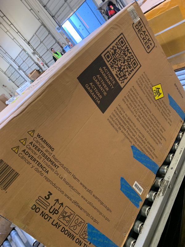 Photo 1 of BLACK+DECKER 3.0 Cu. Ft. Portable Washer, 26.5 lb. Capacity Washing Machine, 6 Cycles, Quick Connect Sink Adapter and Drain Hose Included, Transparent Lid & LED Display, BPW30MW, White