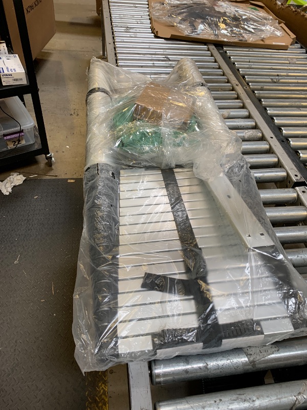 Photo 1 of JADDUO Telescoping Ladder,26.2 FT Extension Ladder,Aluminum Lightweight Telescopic Ladder with 2 Triangle Stabilizers, Telescoping Attic Ladders RV Ladders for Travel