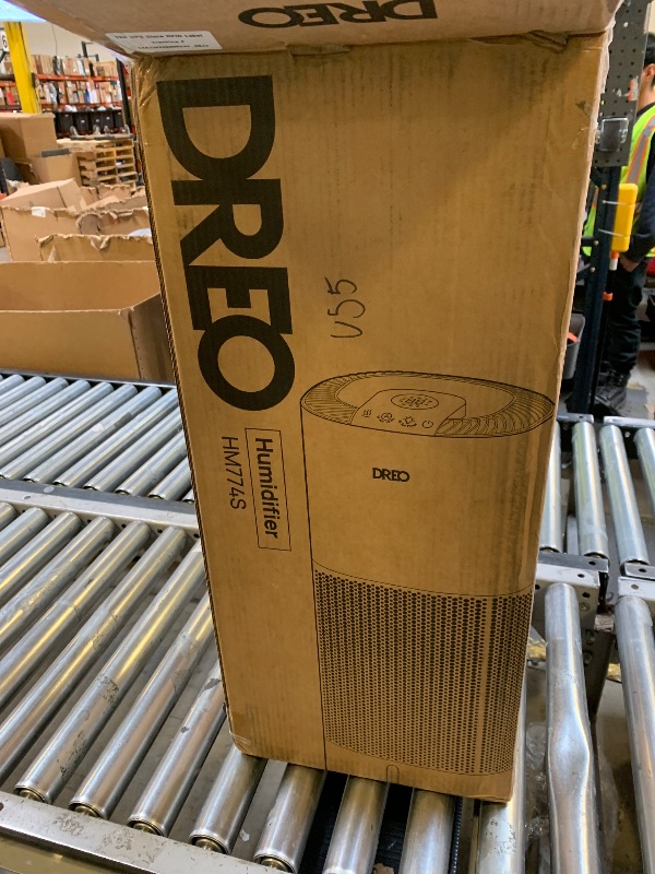 Photo 1 of DREO Smart Evaporative Humidifier Large Room up to 1000ft², 800ml/h High Output Air Humidifiers for Bedroom, 10L, 50H Long Runtime with Precise Humidification for Plants, Home, Office, White, HHM774S