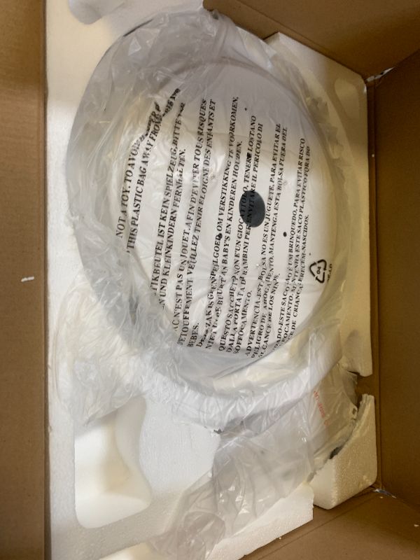 Photo 1 of TCL Ceiling Fans with Lights, 52 Inch Low Profile Ceiling Fan with Light and Remote Control, Flush Mount, DC Reversible Motor, Noiseless, 6 Speeds Ceiling Fan for Bedroom (White)