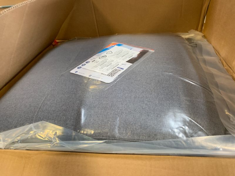 Photo 1 of GarveeHome Power Recliner Chair, Adjustable Electric Recliner Ergonomic Overstuffed Single Sofa, Tall Back, Padded Seat, 2 Side Pockets and USB Port, Home Theater Seating for Living Room