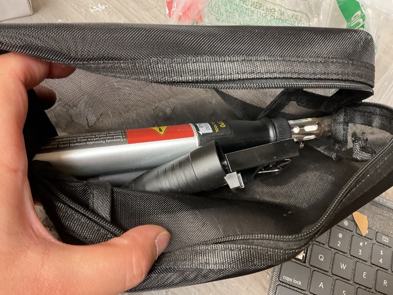 Photo 1 of LEXIVON Butane Soldering Iron Multi-Purpose Kit | Cordless Self-Igniting Adjustable Flame 7-Tip Set | Pro Grade 125-Watt Equivalent (LX-770)