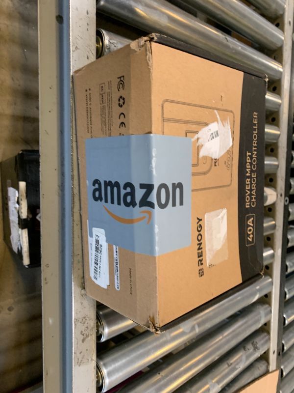 Photo 1 of Renogy Solar Charge Controller Rover 40A 12V24V Auto Parameter DC Input MPPT Charge Controllers for Solar Panels Adjustable LCD for Gel Sealed Flooded Lithium Battery