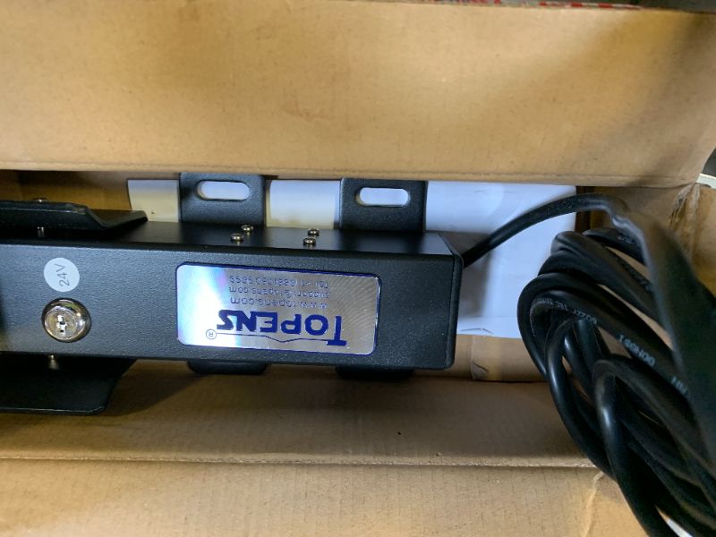 Photo 1 of TOPENS ET24 Automatic Electric Gate Lock for DC 24V Swing Gate Opener Gate Operator System Device Safe Security Gate Lock