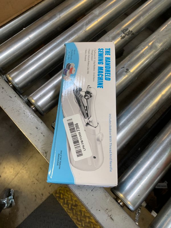 Photo 1 of Handheld Sewing Machine, Mini Portable SewingMachine for Beginners, Electronic Small Sewing Machine for Quick Stitching & DIY Crafts, Complete Sewing Kit (Black)