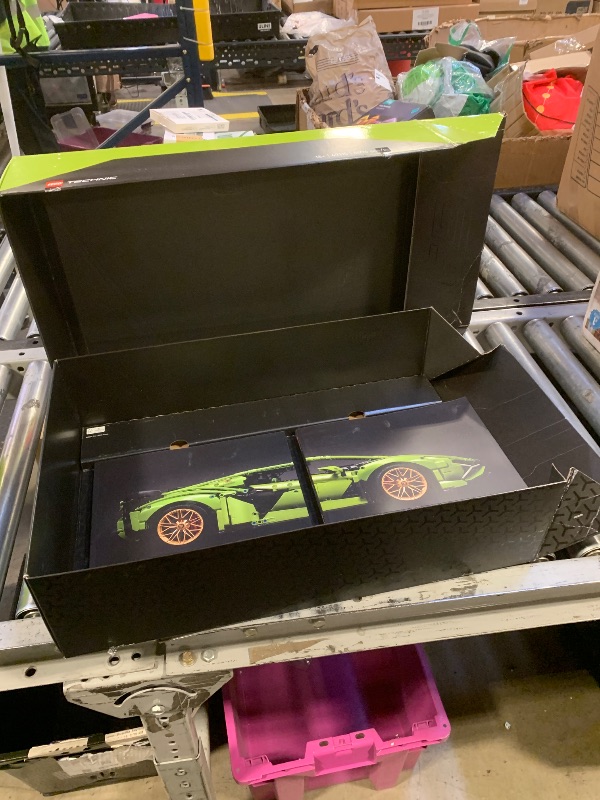 Photo 1 of LEGO Technic Lamborghini Sián FKP 37 Building Sets for Adults - Detailed Lamborghini Model Car Kit for Men & Women, Ages 18+ Years - Display in Room as Decor - 42115