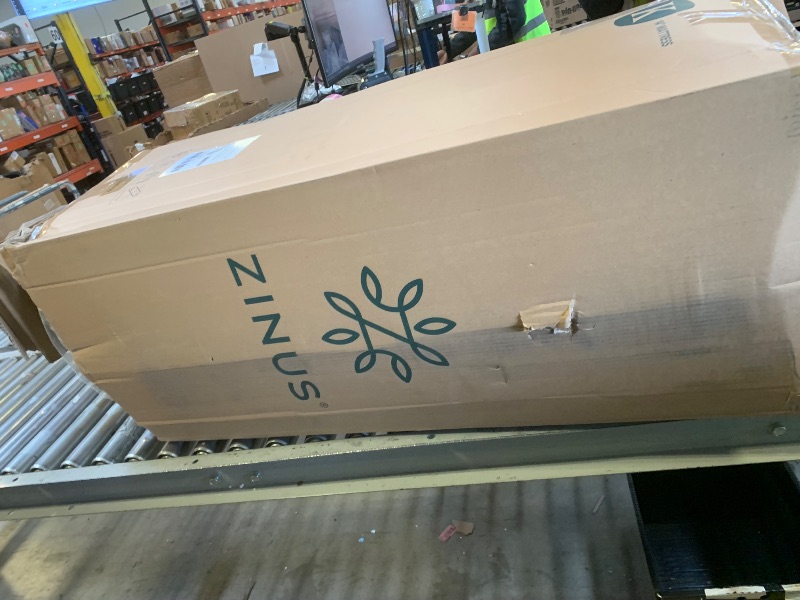 Photo 1 of Zinus Lumbar+ Premium 14 Inch Memory Foam Mattress, Lumbar Support, Targeted Pressure Relief, Cooling Gel and Green Tea, Cool-to-The-Touch Cover, Medium Firm Feel, CertiPUR US Certified, King