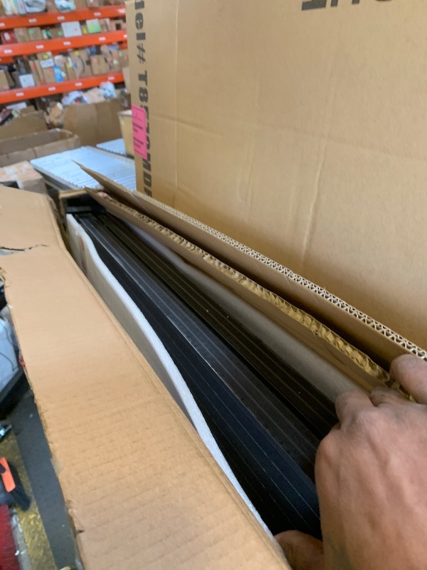 Photo 1 of DOKIO 800W (2×400W) 31V Mono Solar Panels - Works for 12/24V Systems, 9.84ft Leads per Panel for Garden/Yard - Home/Backyard Shed or Cabin, Off-Grid Battery Charging