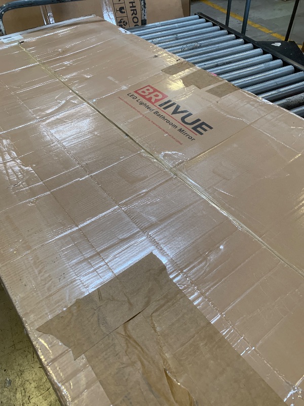 Photo 1 of Briivue 84x40 Inch LED Bathroom Mirror with Lights, Backlit & Front Lit, Anti-Fog Lighted Bathroom Vanity Mirror for Wall, Memory Function, Dimmable, HD Tempered Glass, Shatter-Proof