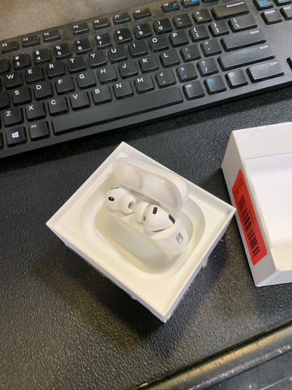 Photo 1 of Apple AirPods Pro 3 Wireless Earbuds, Active Noise Cancellation, Live Translation, Heart Rate Sensing, Hearing Aid Feature, Bluetooth Headphones, Spatial Audio, High-Fidelity Sound, USB-C Charging