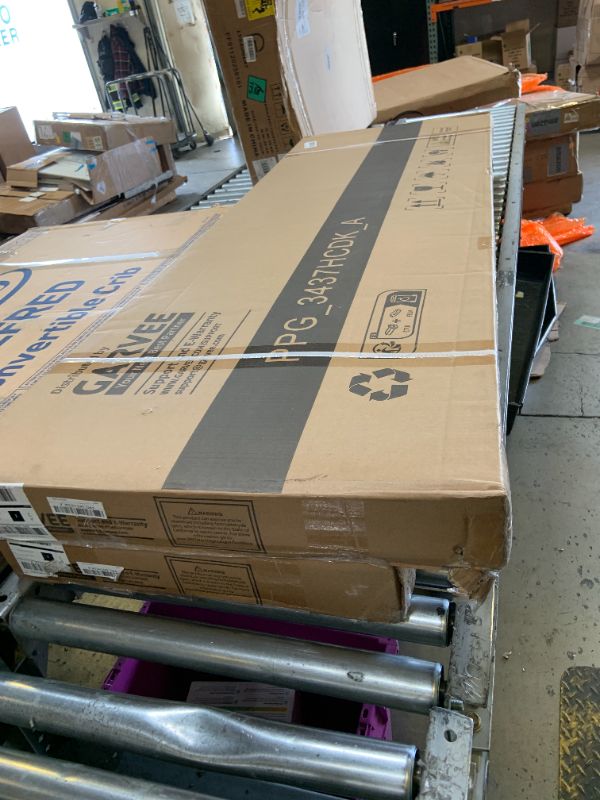 Photo 1 of 10X12 FT Storage Shed?Lockable Gable Roof Garden Shed with Grid Window, All-Weather Resistant Storage Unit for Bikes, Ladders, Patio Supplies & Garden Essentials