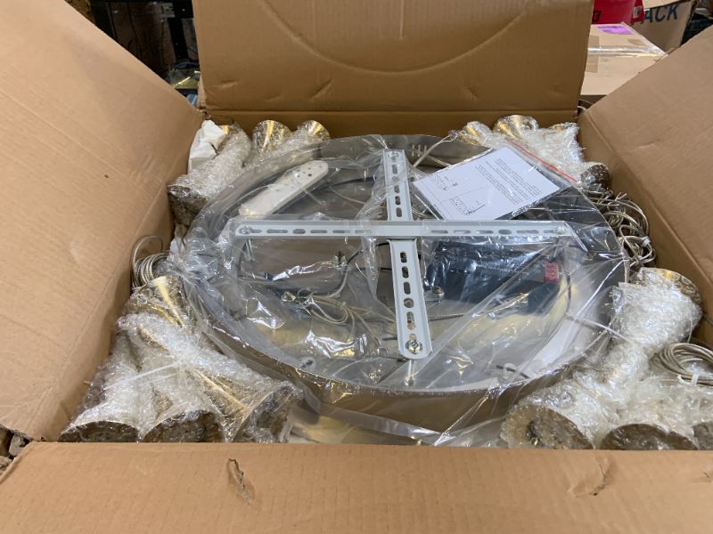 Photo 1 of GINSENGLUX Gold LED Staircase Chandelier for High Ceiling, Gold LED Dimmable Remote, Modern Crystal Teardrop Long Hanging Pendant Light for Stairwell Living Room Entryway Stair Foyer, H118in 16 Lights