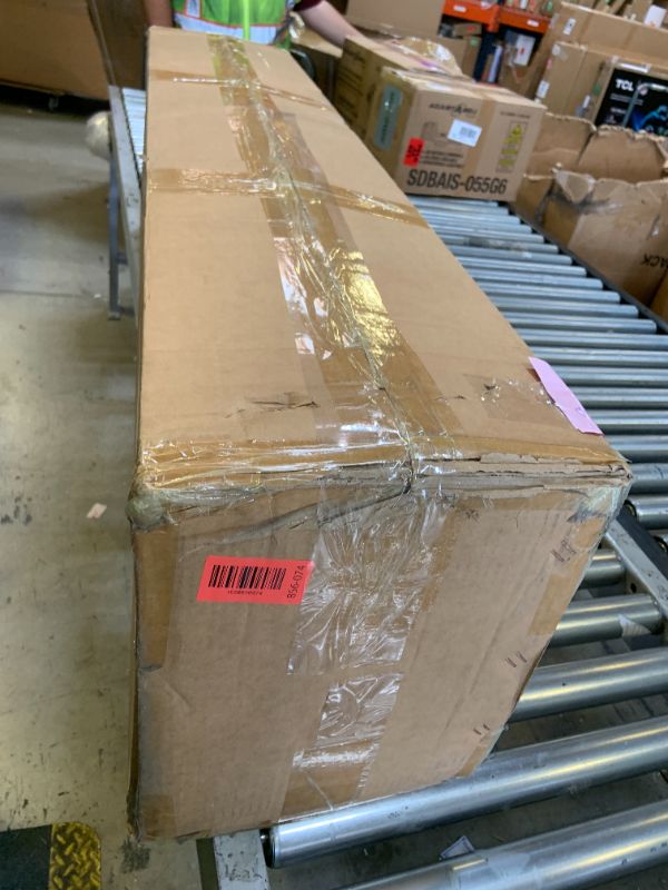 Photo 1 of Biuyum 6 Pack 4X1 Led Flat Panel Light,0-10V Dimmable,3000K/4000K/5000K, 30W/40W/50W, Drop Ceiling Light for Mall, Officeroom, Garage