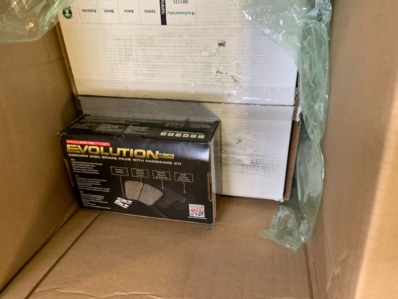 Photo 1 of POWERSTOP KOE138 Autospecialty Front and Rear Replacement Brake Kit-OE Brake Rotors & Ceramic Brake Pads For 2003-2007 2008 2009 Toyota 4Runner [12.56" Front Rotor Models]