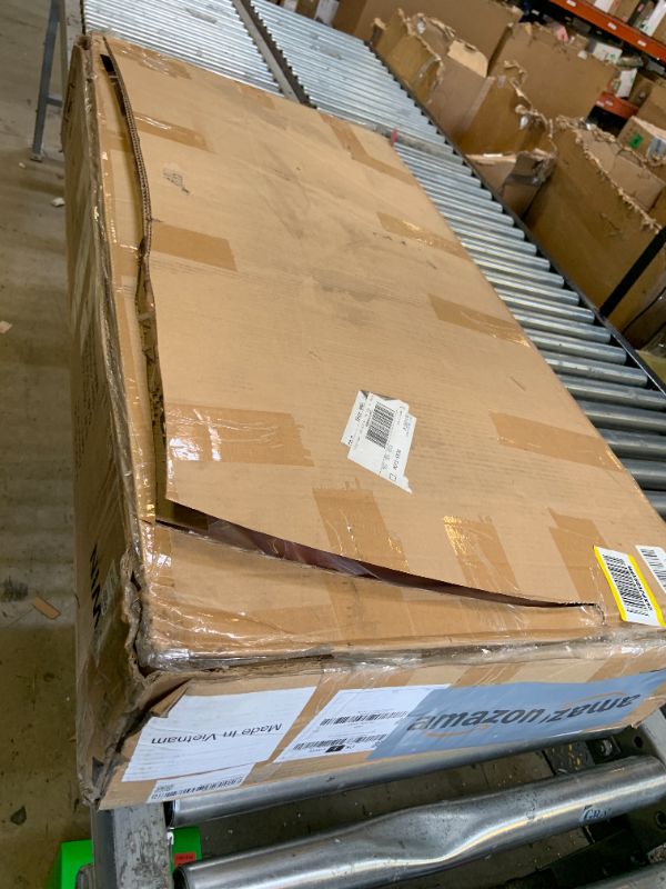 Photo 1 of Twin Upholstered LED Bed Frame with Storage Drawer and Adjustable Chic Double Wavy Headboard, Velvet Princess Platform Bed for Girls/Kids, Solid Wood Slats Support, No Box Spring Needed, Pink