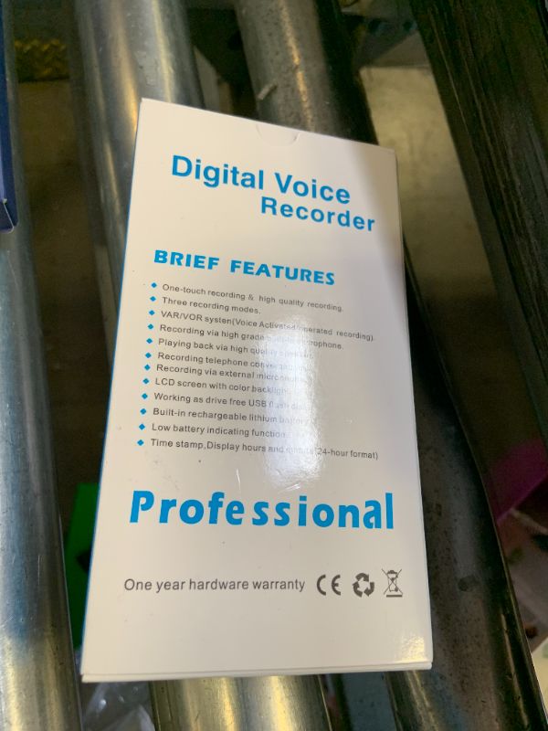 Photo 1 of NekSide 128GB Voice Activated Recorder - 9800H Recording Device with Noise Reduction DSP 5.0 Digital Vioce Recorder with Playback for Lecture & Meeting - Portable Audio Recorder