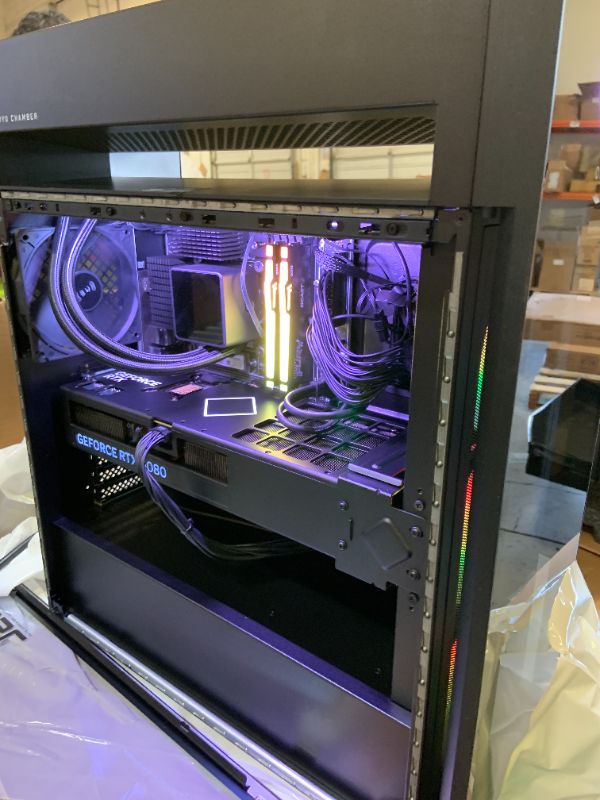Photo 1 of HP OMEN 45L Gaming Desktop, Intel Core Ultra 7 265K, 32 GB RAM, 2TB SSD, NVIDIA GeForce RTX 5080, Windows 11 Pro, Microsoft Copilot, Tempered Glass, GT22-3080 (2025)