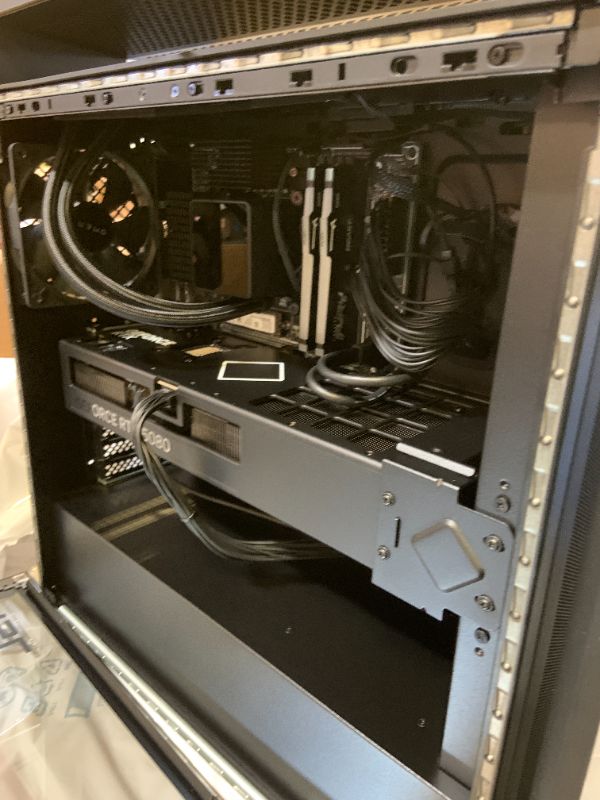 Photo 1 of HP OMEN 45L Gaming Desktop, Intel Core Ultra 7 265K, 32 GB RAM, 2TB SSD, NVIDIA GeForce RTX 5080, Windows 11 Pro, Microsoft Copilot, Tempered Glass, GT22-3080 (2025)