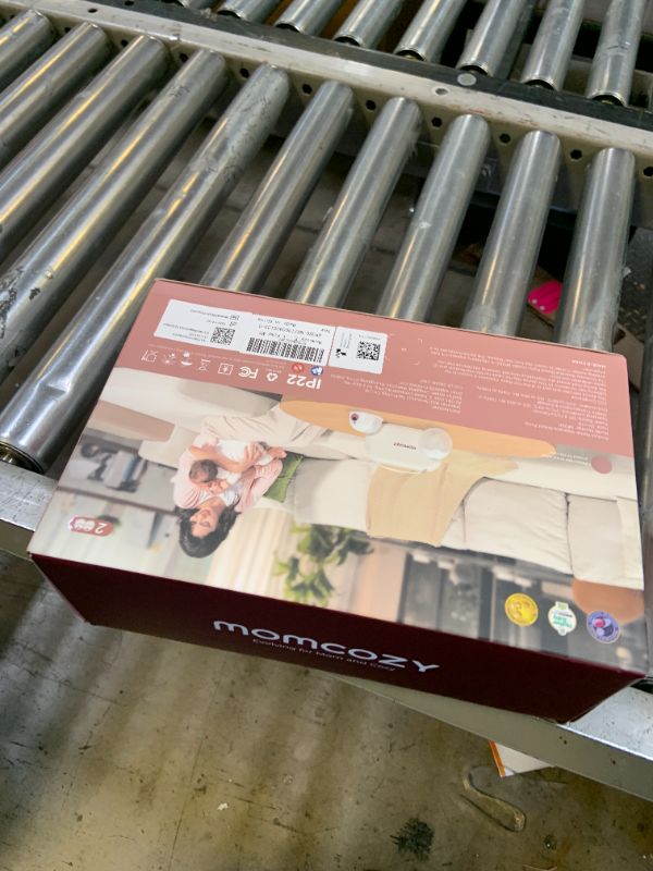 Photo 1 of Momcozy M5 Smart APP Controlled Wearable Breast Pump, Hands-Free Wireless Electric Pump, 3 Modes 9 Suction Levels, BPA-Free, Portable Lightweight, 24mm Flange, 2-Pack Cozy Red