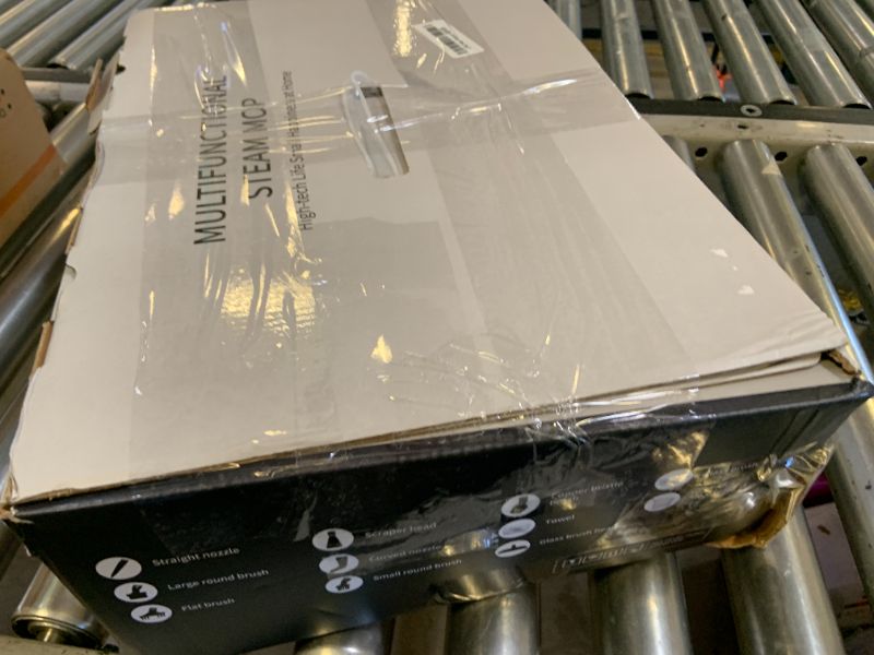 Photo 1 of Leiksen Steam Mop, 12-in-1 Powerful Handheld Steam Cleaner Detachable Steam Mops for Floor Cleaning, 565ML Removable Tank, 23FT Power Cable, MultiPurpose Steamer for Hardwood, Tile, Grout, Furniture