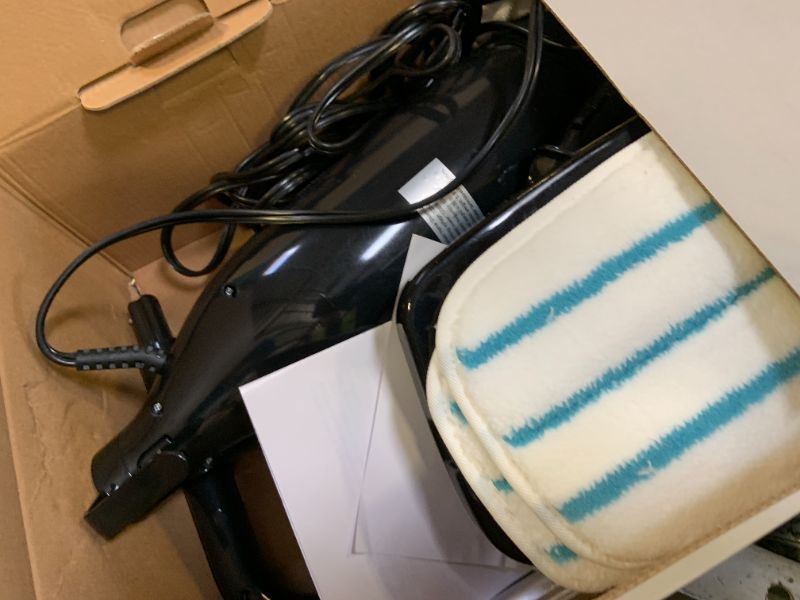 Photo 1 of Leiksen Steam Mop, 12-in-1 Powerful Handheld Steam Cleaner Detachable Steam Mops for Floor Cleaning, 565ML Removable Tank, 23FT Power Cable, MultiPurpose Steamer for Hardwood, Tile, Grout, Furniture