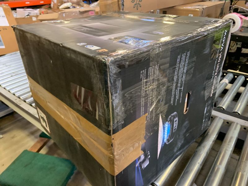 Photo 1 of Mova V50 Ultra Complete Robot Vacuum and Mop Self-Cleaning, 24,000 Pa Suction, Liftable Navigation with Obstacle Overcoming and Warm Water Mopping with DuoSolution System Designed for Pets, Black