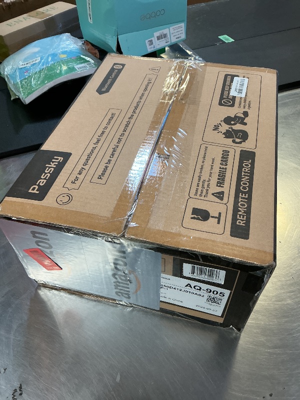 Photo 1 of Passky 20” Low Profile Ceiling Fan with Lights and Remote, Dimmable LED Flush Mount Fandelier, 6 Speeds, 3000K–6000K, White Modern Ceiling Fan for Bedroom, Kitchen, Living Room