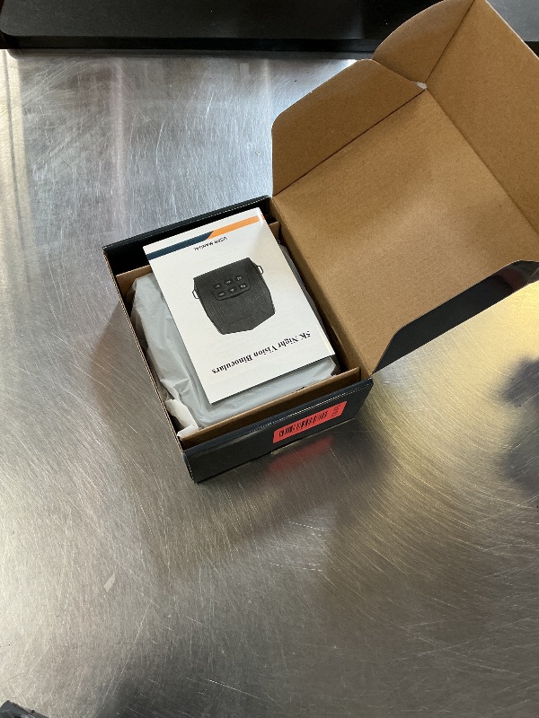 Photo 1 of Night Vision Goggles, Night Vision Binoculars for Adults, 5000mAh Rechargeable Infrared Binoculars with 3'' Large Screen, 10X Digital Zoom External Flashlight for Camping