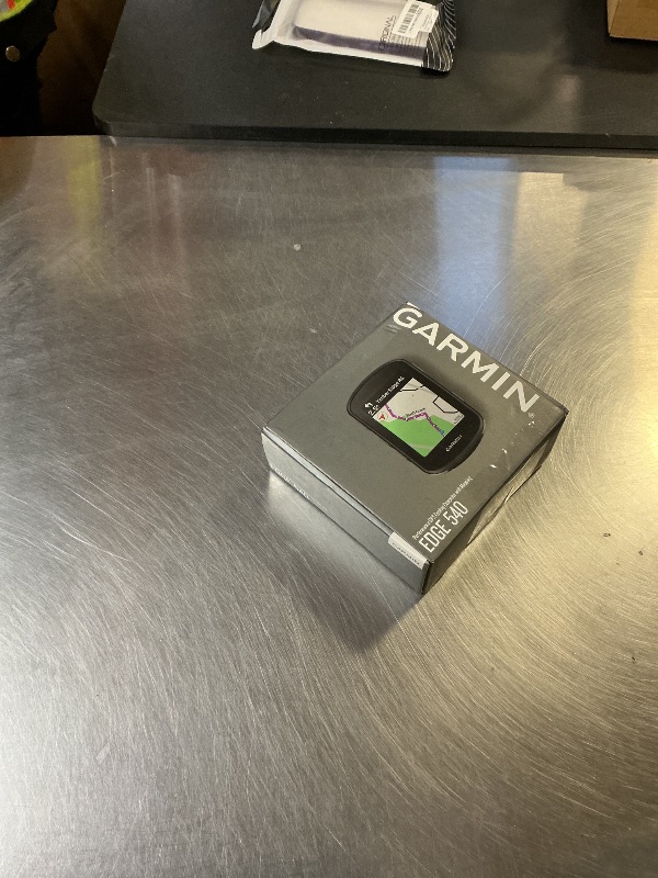 Photo 1 of Garmin Edge 540, Compact GPS Cycling Computer with Button Controls, Targeted Adaptive Coaching, Advanced Navigation and More