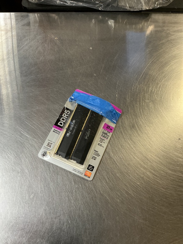 Photo 1 of Crucial Pro 32GB DDR5 RAM Kit (2x16GB),CL36 6000MHz, Overclocking Desktop Gaming Memory, Intel XMP 3.0 & AMD Expo Compatible, Black - CP2K16G60C36U5B