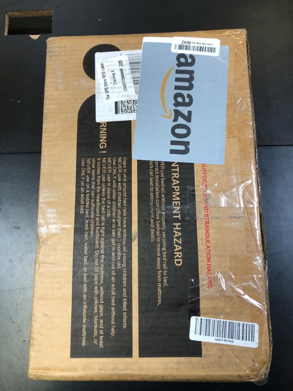 Photo 1 of NUTIKAS Baby Bed Rail Guard for Toddlers -47" Toddler Bed Rails for Twin, Full, Queen, King Bunk Size Bed Swing Down Bedrail Extral Tall Child Safety Side Railing Guards for Kids