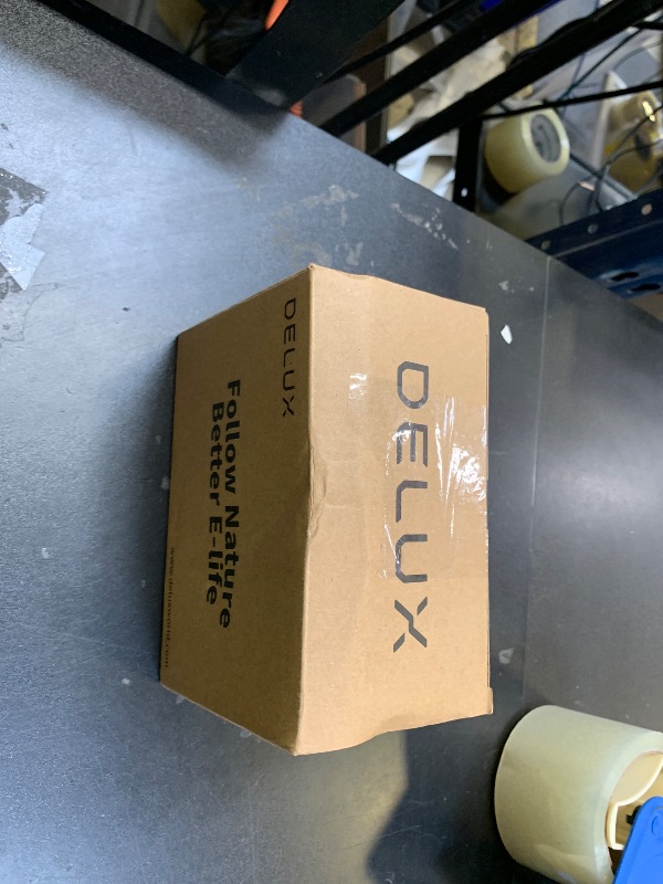 Photo 1 of DELUX Seeker Ergonomic Mouse Wireless, Vertical Mouse with OLED Screen, 6 Buttons&Thumb Wheel Function, Silent Click, Up to 7200DPI, Programmable, Rechargeable, BT/2.4G/Wired, RGB Light(M618XSD-White)