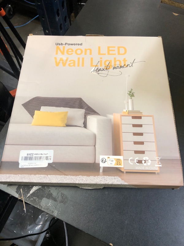 Photo 1 of "Trust The Process" LED Neon Sign Word/Letters USB Powered Neon Lights for Kid's Room Home Art Wall Decor ?Window Living Room Decor Christmas Birthday Gift(warm white)