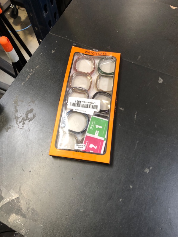 Photo 1 of [10 Pack] RICHONE Compatible with Samsung Galaxy Watch 8 44mm Screen Protector Case, Soft TPU Protective Face Covers Flexible Bumper Accessories for Galaxy 8 Watch 44MM for Women Men