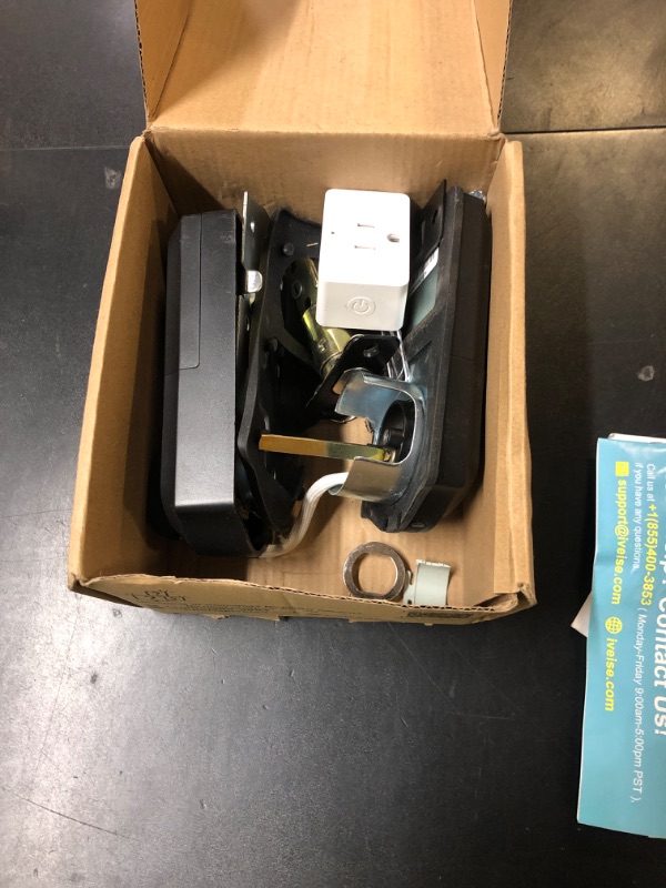 Photo 1 of Veise VE017G Wi-Fi Keyless Entry Door Lock with Fingerprint, App Remote Control, Smart Locks for Front Door, Electronic Keypad Deadbolt, Auto Locking, Waterproof, Easy to Install, Matte Black